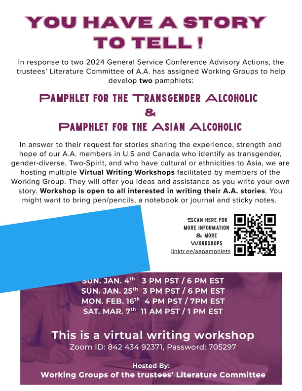 You Have A Story To Tell!-Virtual