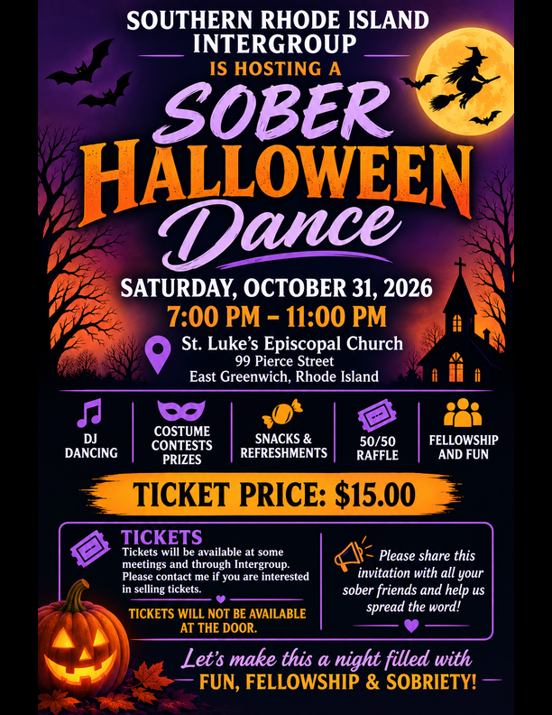 Sober Halloween Dance Hosted By SRII